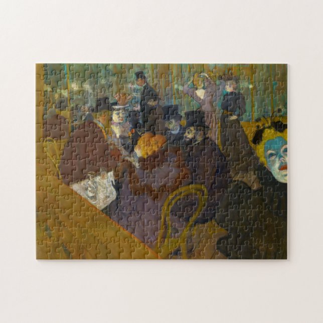 Toulouse-Lautrec - At the Rouge Jigsaw Puzzle (Horizontal)