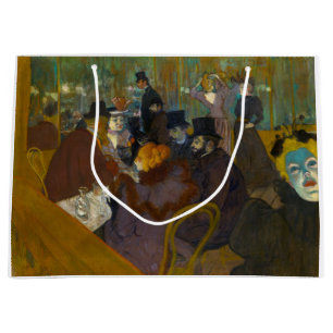 Toulouse-Lautrec - At the Rouge Large Gift Bag