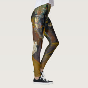 Toulouse-Lautrec - At the Rouge Leggings