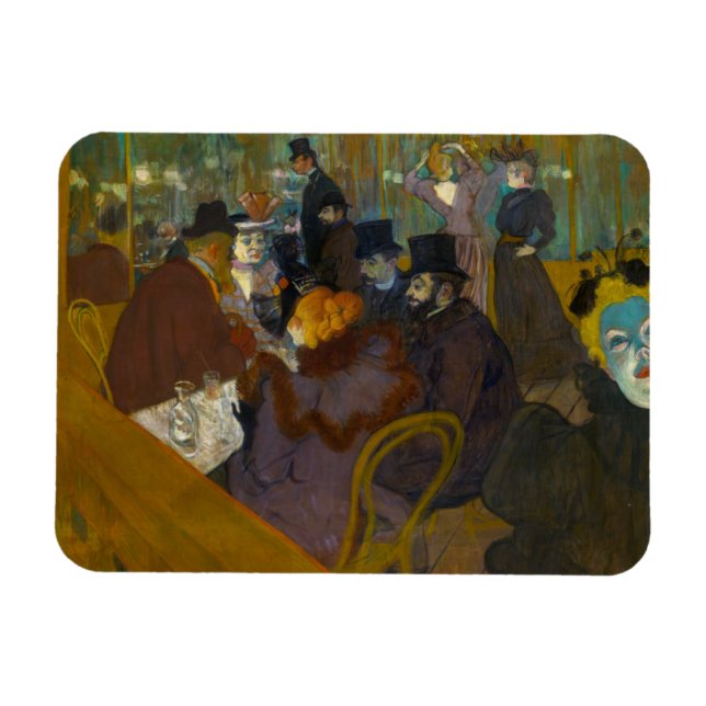Toulouse-Lautrec - At the Rouge Magnet (Horizontal)