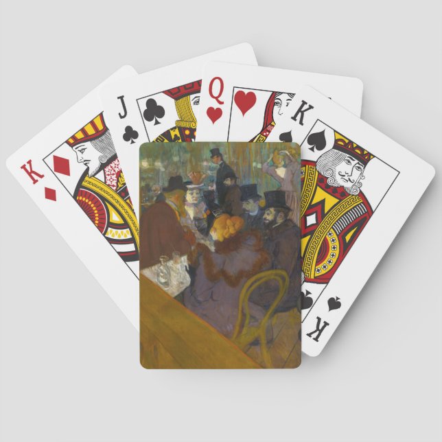 Toulouse-Lautrec - At the Rouge Playing Cards (Back)