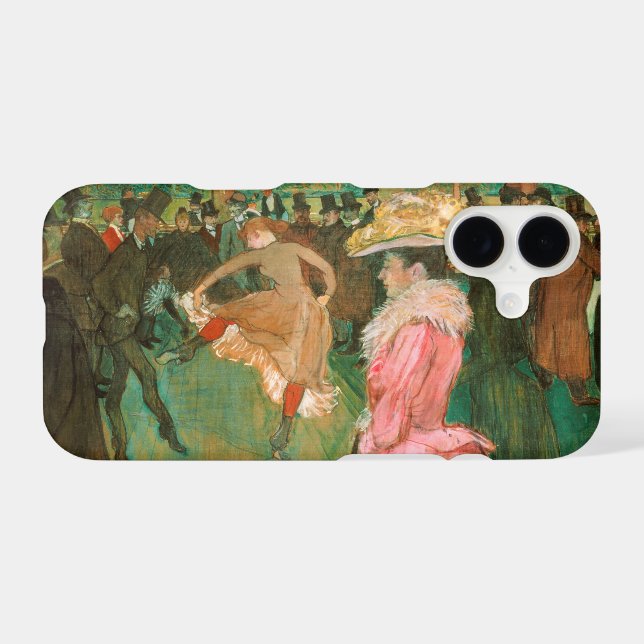 Toulouse-Lautrec - At the Rouge, The Dance (Back (Horizontal))