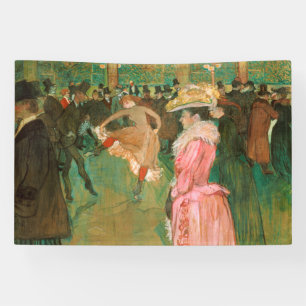 Toulouse-Lautrec - At the Rouge, The Dance Banner