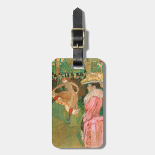 Toulouse-Lautrec - At the Rouge, The Dance Luggage Tag