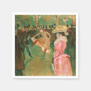 Toulouse-Lautrec - At the Rouge, The Dance Napkin