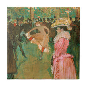 Toulouse-Lautrec - At the Rouge, The Dance Tile
