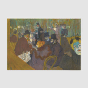 Toulouse-Lautrec - At the Rouge Tissue Paper