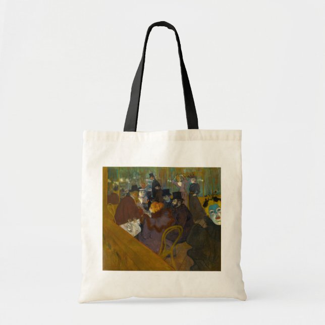 Toulouse-Lautrec - At the Rouge Tote Bag (Front)