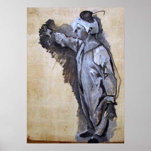 Toulouse-Lautrec - Clown 1886 Poster (Front)