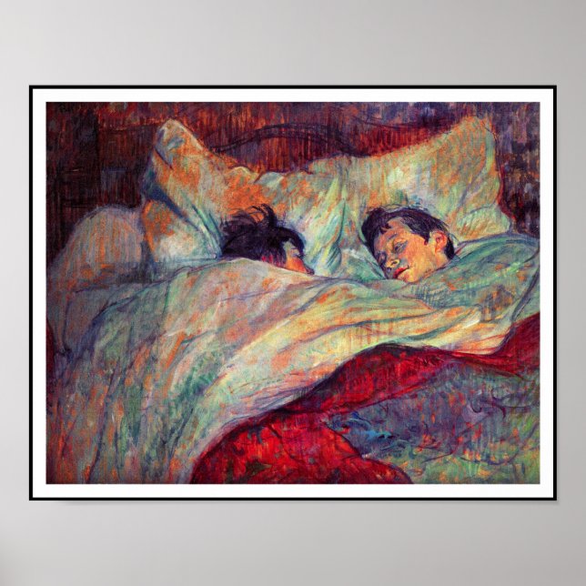 Toulouse-Lautrec - Couple In Bed Poster (Front)
