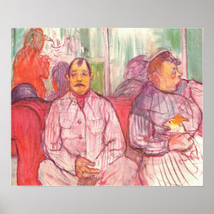 Toulouse-Lautrec - Coupled Brothel Keepers 1894 Poster