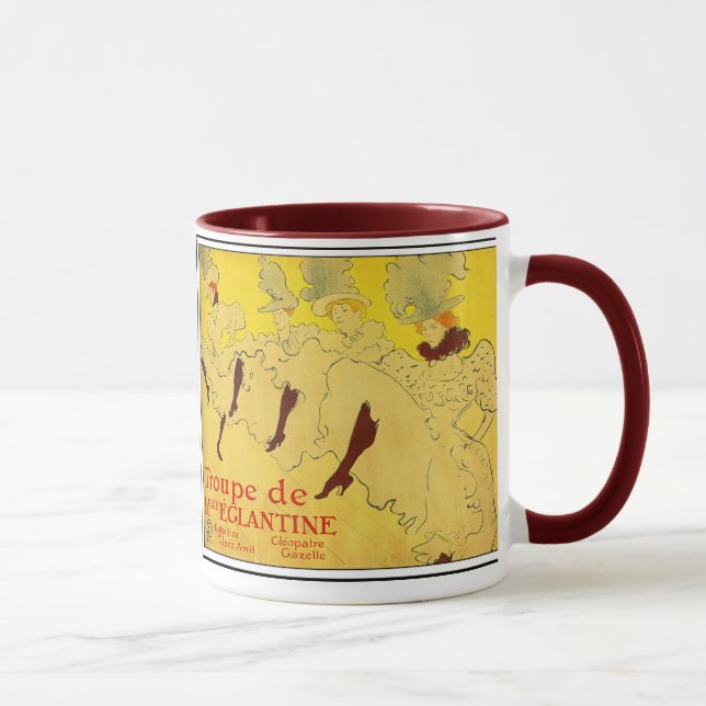 Toulouse-Lautrec - Dance Troupe Mug (Right)