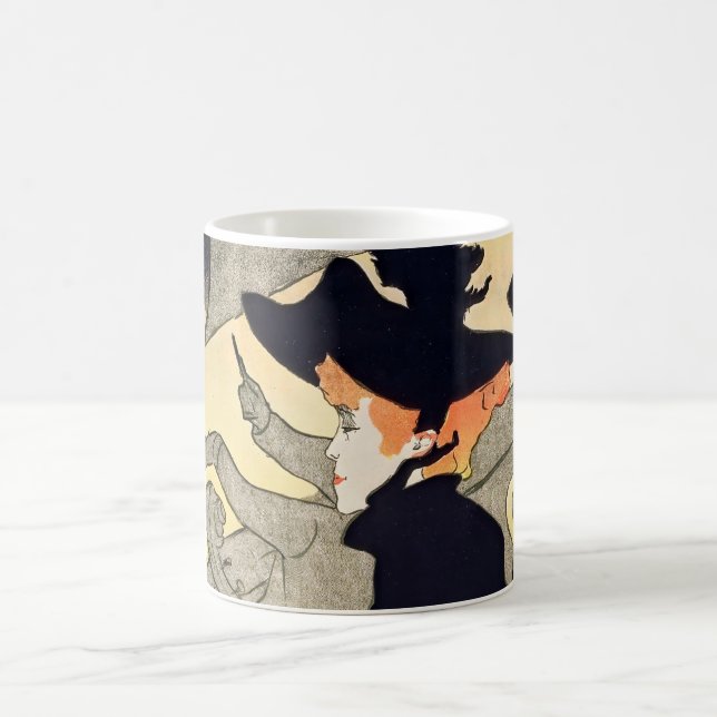 Toulouse-Lautrec - Divan Japonais Coffee Mug (Center)