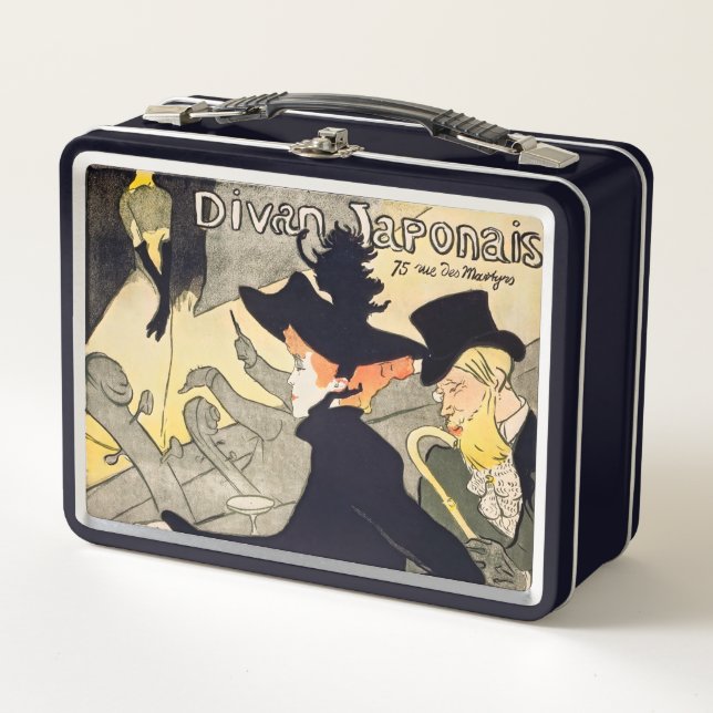 Toulouse-Lautrec - Divan Japonais Metal Lunch Box (Front)