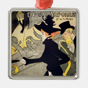 Toulouse-Lautrec - Divan Japonais Metal Tree Decoration