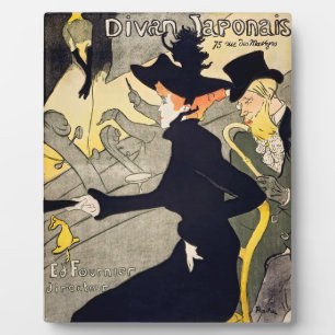 Toulouse-Lautrec - Divan Japonais Plaque
