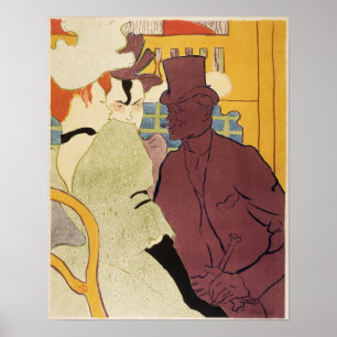 Toulouse-Lautrec - Flirt (An Englishman) Poster