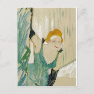 Toulouse-Lautrec, Henri de Yvette Guilbert salut a Postcard