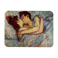 Toulouse-Lautrec In Bed The Kiss Magnet