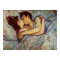 Toulouse-Lautrec In Bed The Kiss Poster