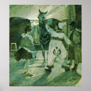 Toulouse-Lautrec - In The Wings At The Circus Poster