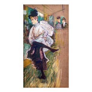 Toulouse-Lautrec - Jane Avril Dancing Photo Print