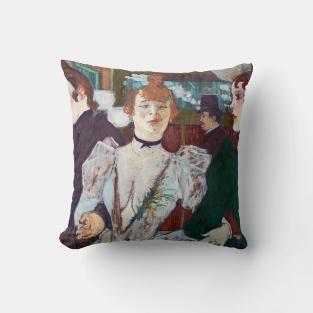 Toulouse-Lautrec - La Goulue Arriving at the Rouge Cushion (Front)