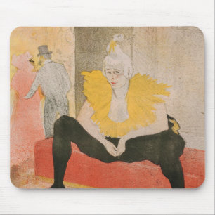 Toulouse-Lautrec - Mademoiselle Cha-u-kao Seated Mouse Mat