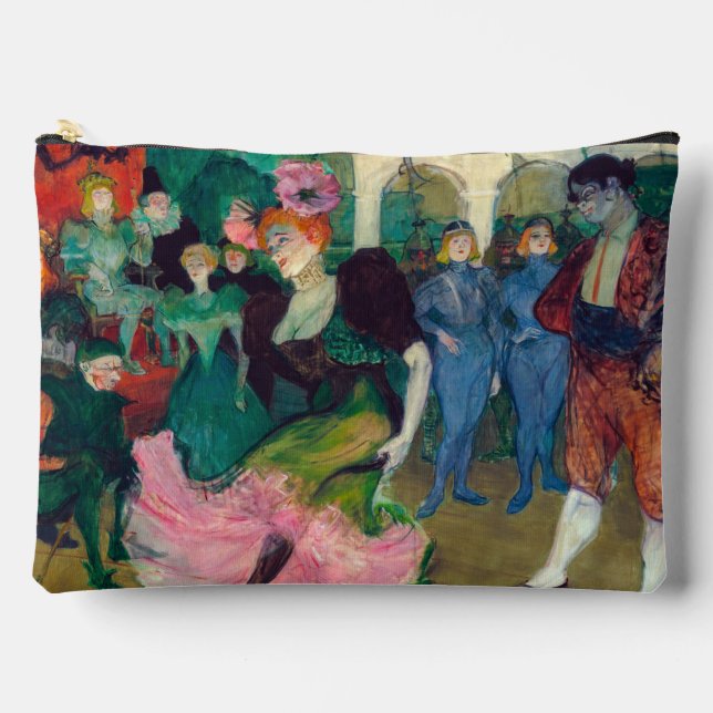 Toulouse-Lautrec - Marcelle Lender, Dancing Bolero Accessory Pouch (Front)