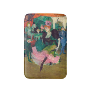 Toulouse-Lautrec - Marcelle Lender, Dancing Bolero Bath Mat