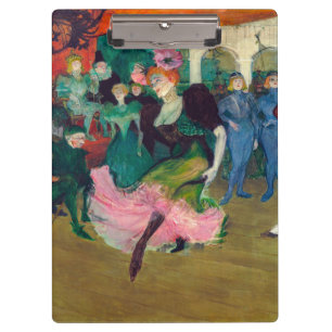 Toulouse-Lautrec - Marcelle Lender, Dancing Bolero Clipboard