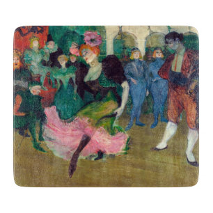 Toulouse-Lautrec - Marcelle Lender, Dancing Bolero Cutting Board