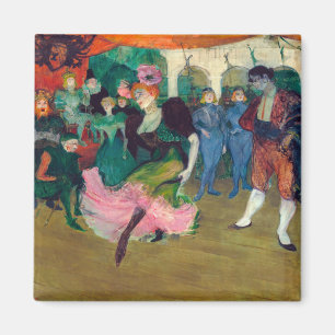 Toulouse-Lautrec - Marcelle Lender, Dancing Bolero Magnet