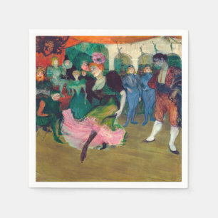 Toulouse-Lautrec - Marcelle Lender, Dancing Bolero Napkin