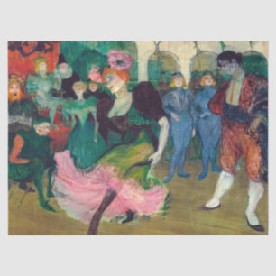 Toulouse-Lautrec - Marcelle Lender, Dancing Bolero Tissue Paper