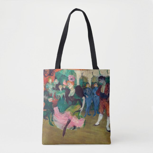 Toulouse-Lautrec - Marcelle Lender, Dancing Bolero Tote Bag (Front)