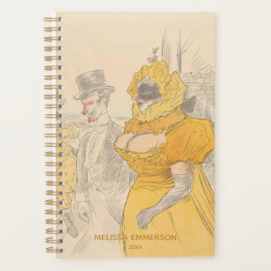 Toulouse-Lautrec, Masquerade Ball, Personalised Planner