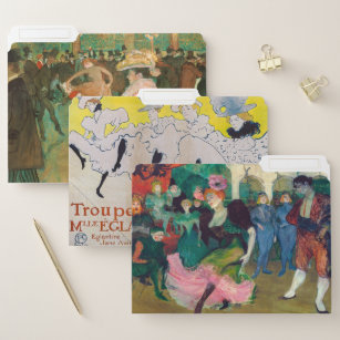 Toulouse-Lautrec - Masterpieces Selection File Folder