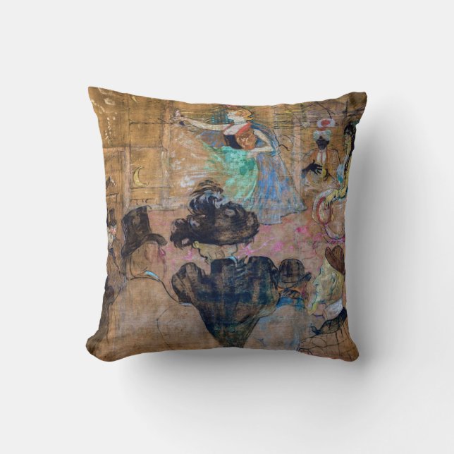 Toulouse-Lautrec - Moorish Dance / The Almehs Cushion (Front)
