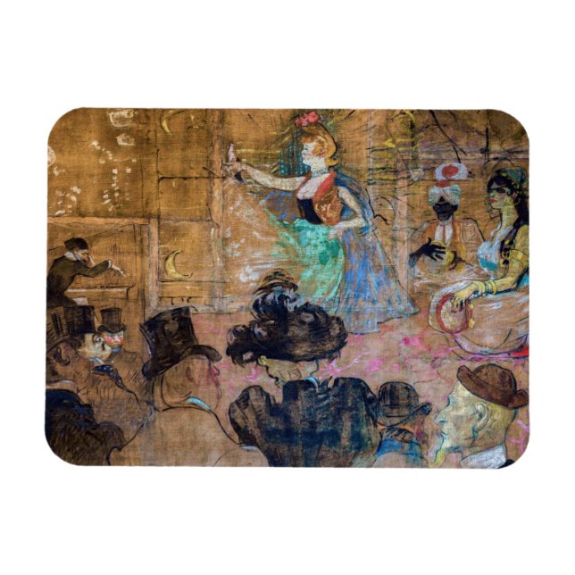 Toulouse-Lautrec - Moorish Dance / The Almehs Magnet (Horizontal)