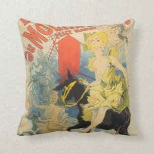 Toulouse Lautrec Poster Art Cushion