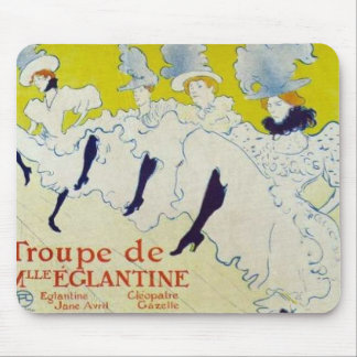 Toulouse Lautrec poster Mouse Mat