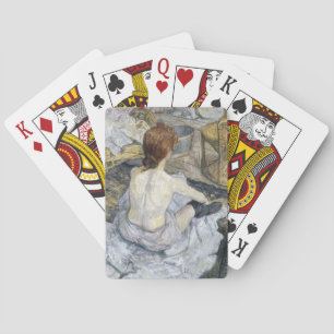 Toulouse-Lautrec - Rousse / La Toilette Playing Cards