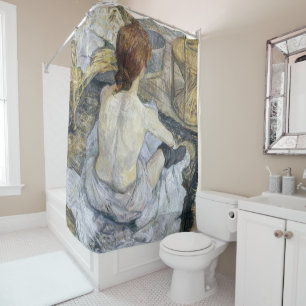 Toulouse-Lautrec - Rousse / La Toilette Shower Curtain