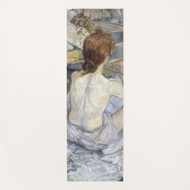 Toulouse-Lautrec - Rousse / Toilet Yoga Mat (Front)