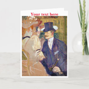 Toulouse–Lautrec Thank You Card