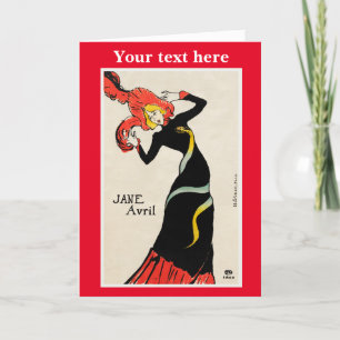 Toulouse–Lautrec Thank You Card