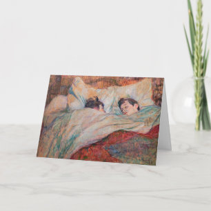 Toulouse-Lautrec - The Bed Card
