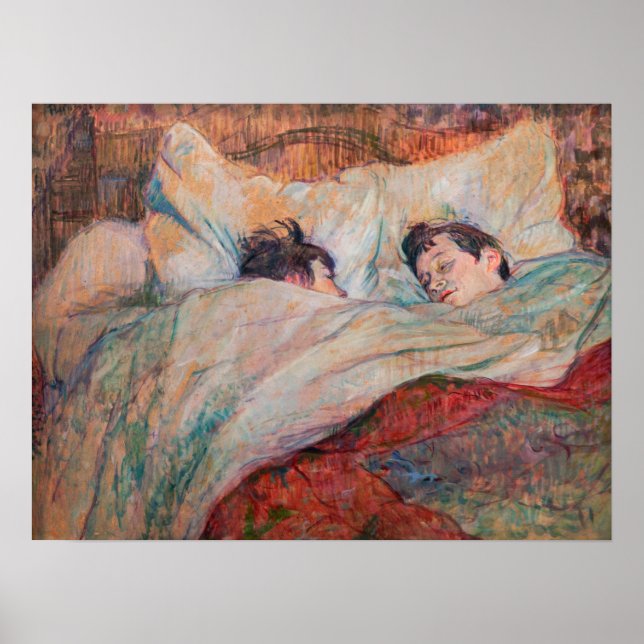 Toulouse-Lautrec - The Bed Poster (Front)