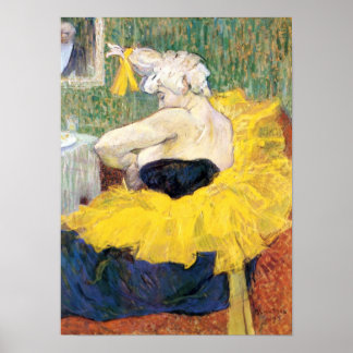 Toulouse-Lautrec - The Clowness Cha U Kao Poster
